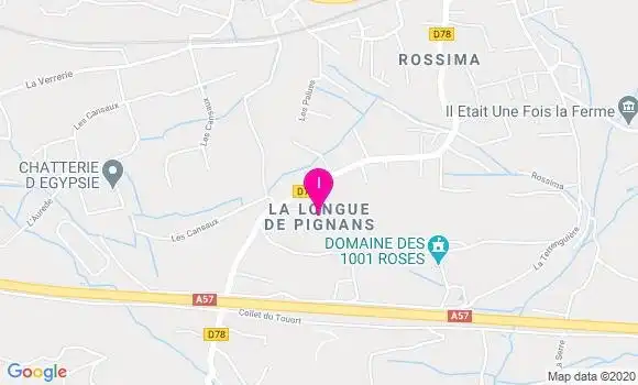Localisation Christie Casanova