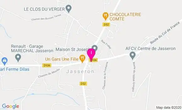 Localisation Cecile Piroux