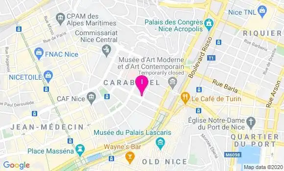 Localisation Oceane Biney