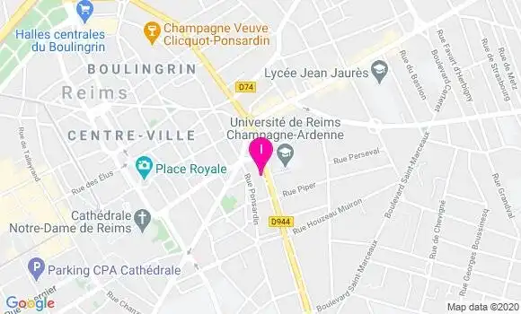 Localisation Thomas Vigourt