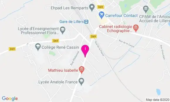 Localisation Emmanuelle Crispyn