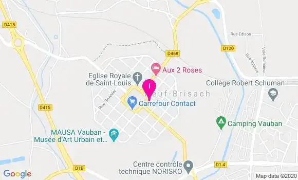 Localisation Pierre Esslinger