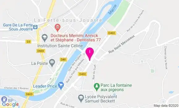 Localisation Sophie Sergent