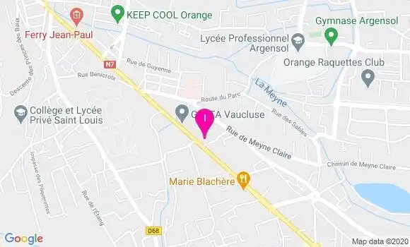 Localisation Jenny Dallinges