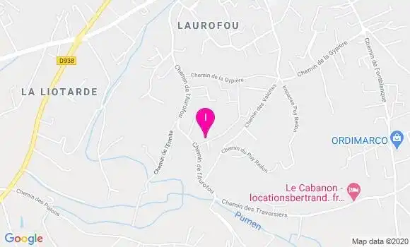 Localisation Isabelle Michel