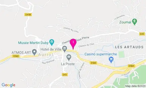 Localisation Jean Bernard Caraballo