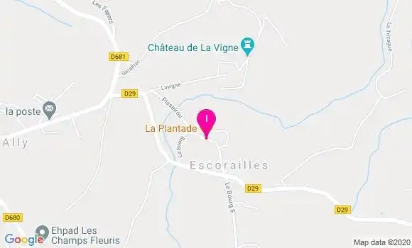 Localisation Nathalie Bioulac