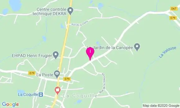 Localisation Sandra Decle