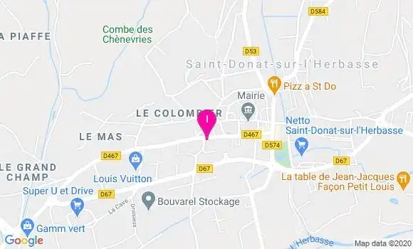 Localisation Maxine Anterion