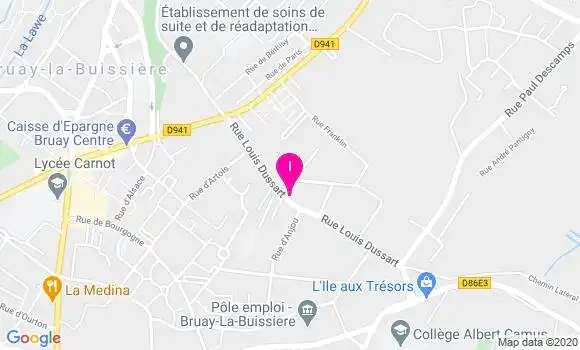Localisation Clement Fiolet
