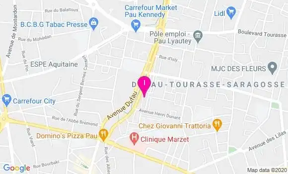 Localisation Brigitte M Baye