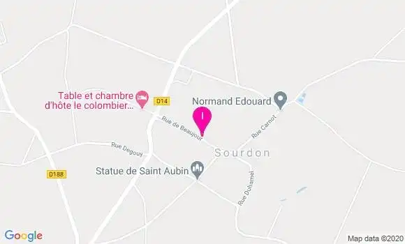 Localisation Sandrine Bazin
