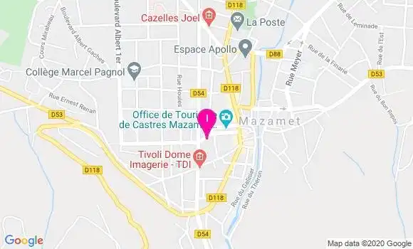 Localisation Cindy Daumond