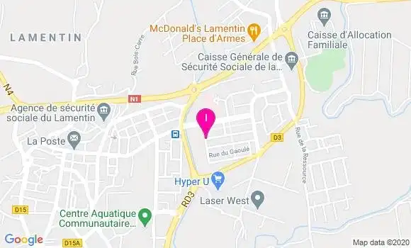 Localisation Stephanie Duranville