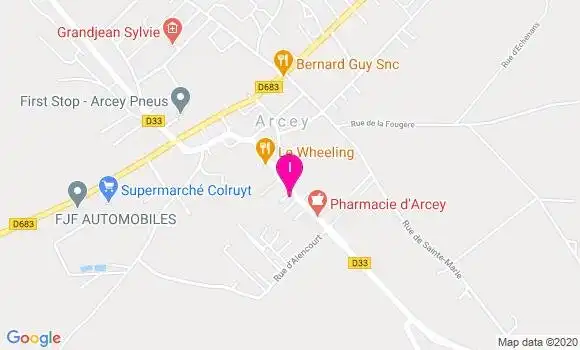Localisation Nadege Michaud