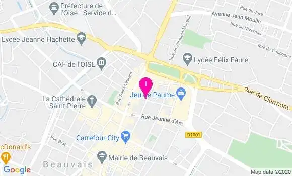 Localisation Caroline Coutant