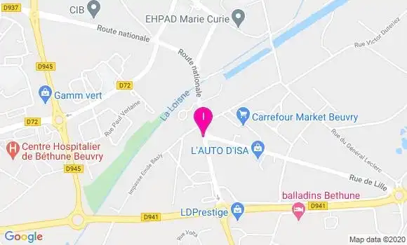 Localisation Aurelie Zaradny