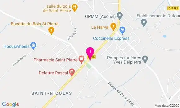 Localisation Alexandra Tillier