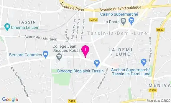 Localisation Patricia Belleton
