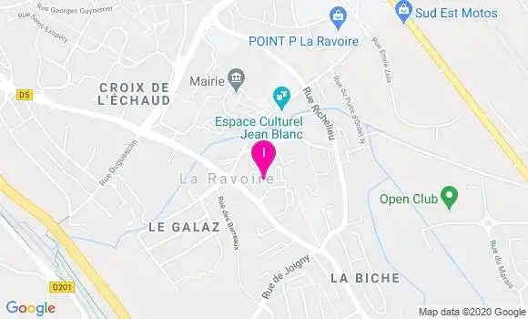 Localisation Aurore Martin