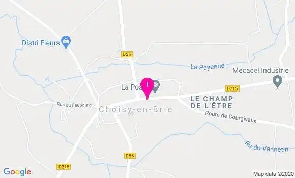 Localisation Pauline Mangin