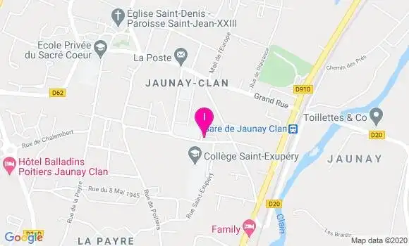 Localisation Catherine Faille