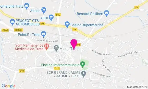 Localisation Serge Chau