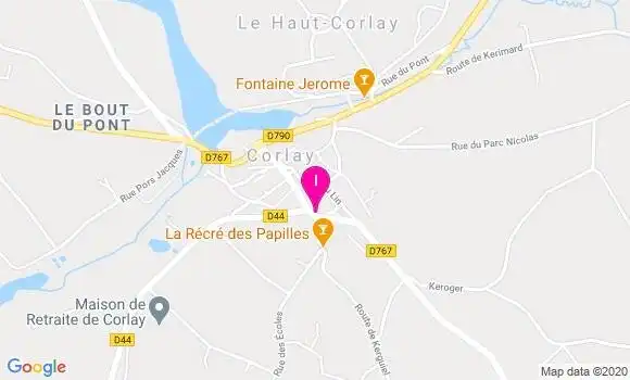 Localisation Jean Patrice Le Gall