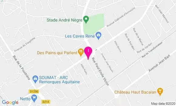 Localisation Coralie Sansillon