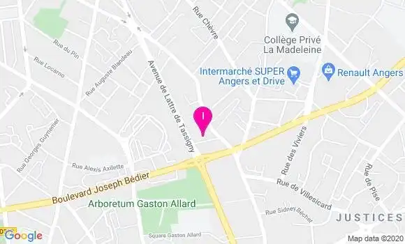 Localisation Anne Jarousseau