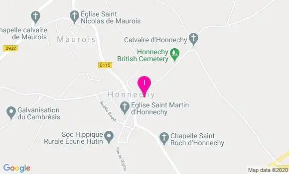 Localisation Amandine Chatelain