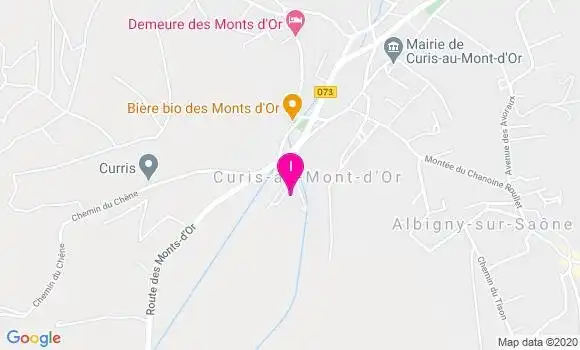 Localisation Claire Martin