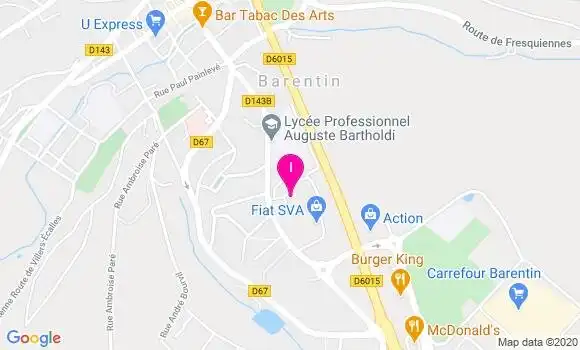 Localisation Violene Renouf