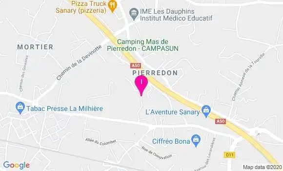 Localisation Martin Delrue