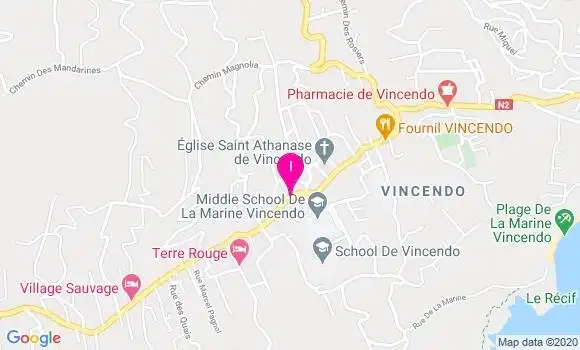 Localisation Beatrice Faustin