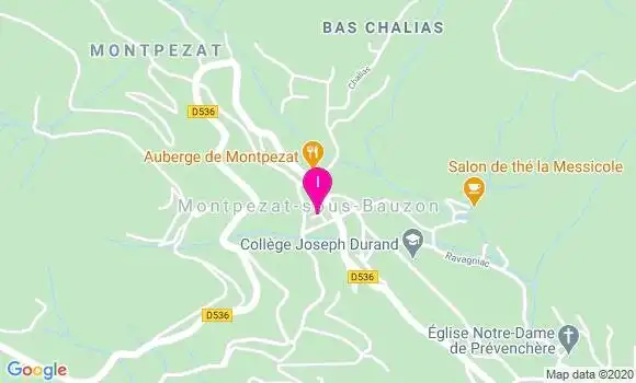 Localisation Audrey Chova
