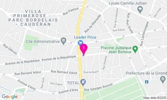 Localisation Agathe Ganteille