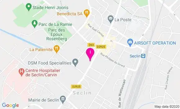 Localisation Marion Marechal