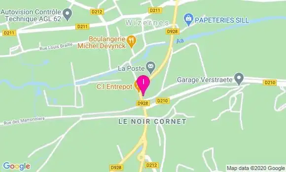 Localisation Isabelle Mille