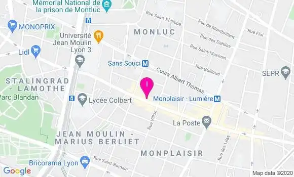 Localisation Clemence Romeas