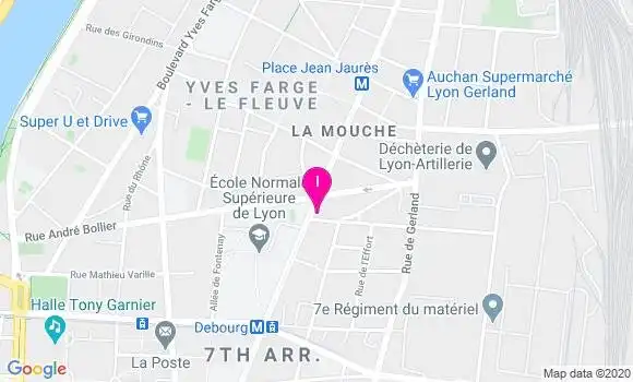 Localisation Alexia Mailhes