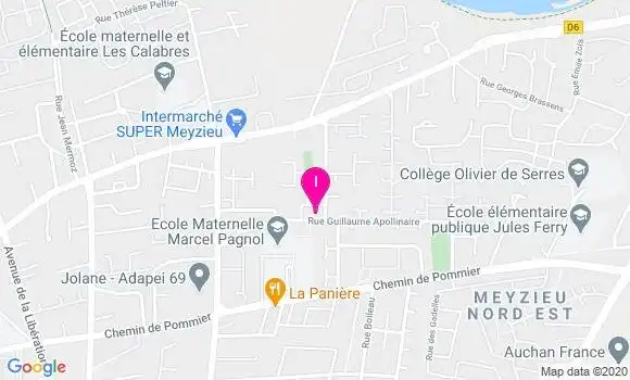 Localisation Laura Jamin