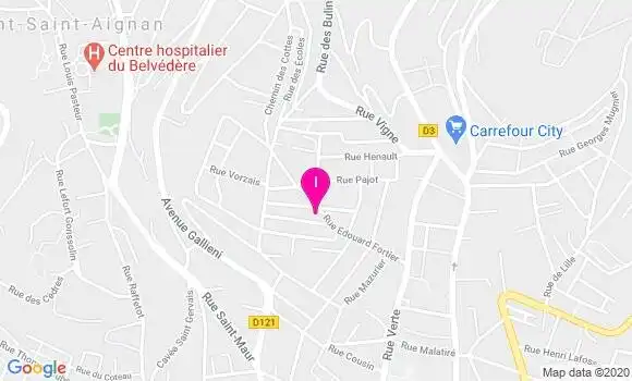 Localisation Mylene Letellier