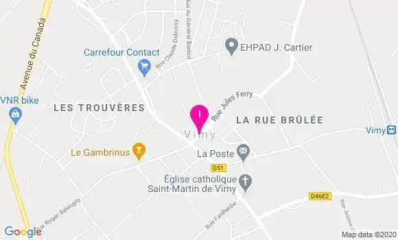 Localisation Berthine Nolf