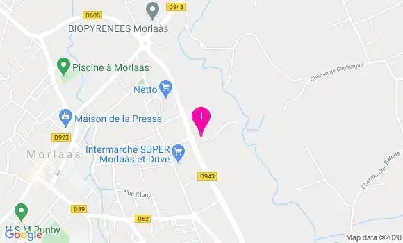 Localisation Agnes Lascurettes