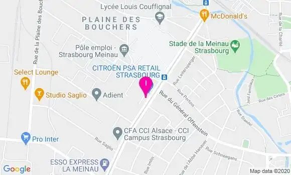 Localisation Aurore Lallemand