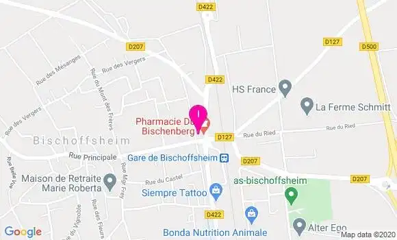 Localisation Stephanie Parisot