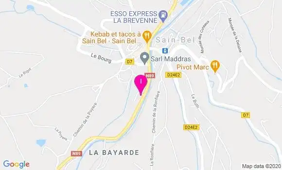 Localisation Anne Claire Levite