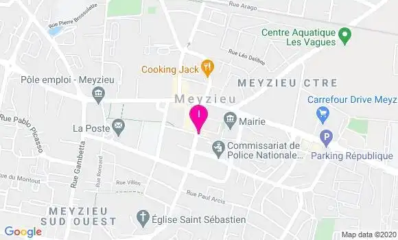Localisation Betty Pace