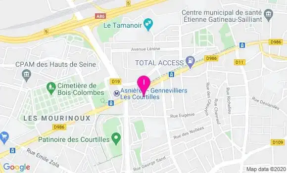 Localisation Djamila Dahmane